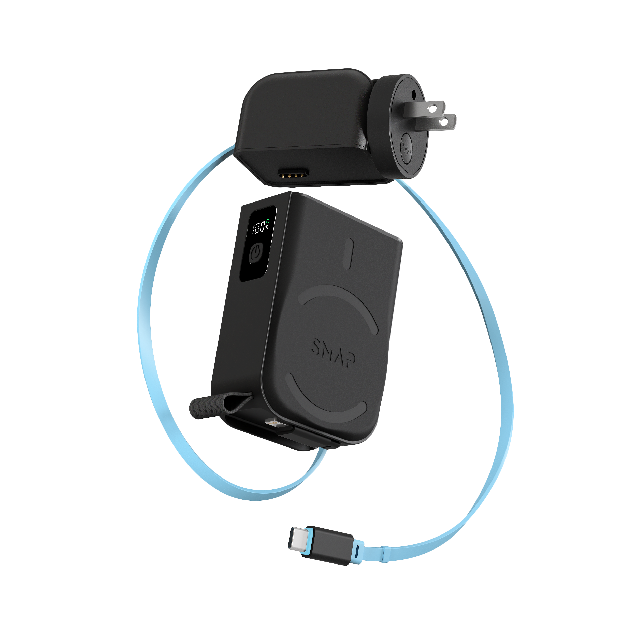 PowerPack Universal 2 - 6 in 1 Travel Power Bank 10,000mAh